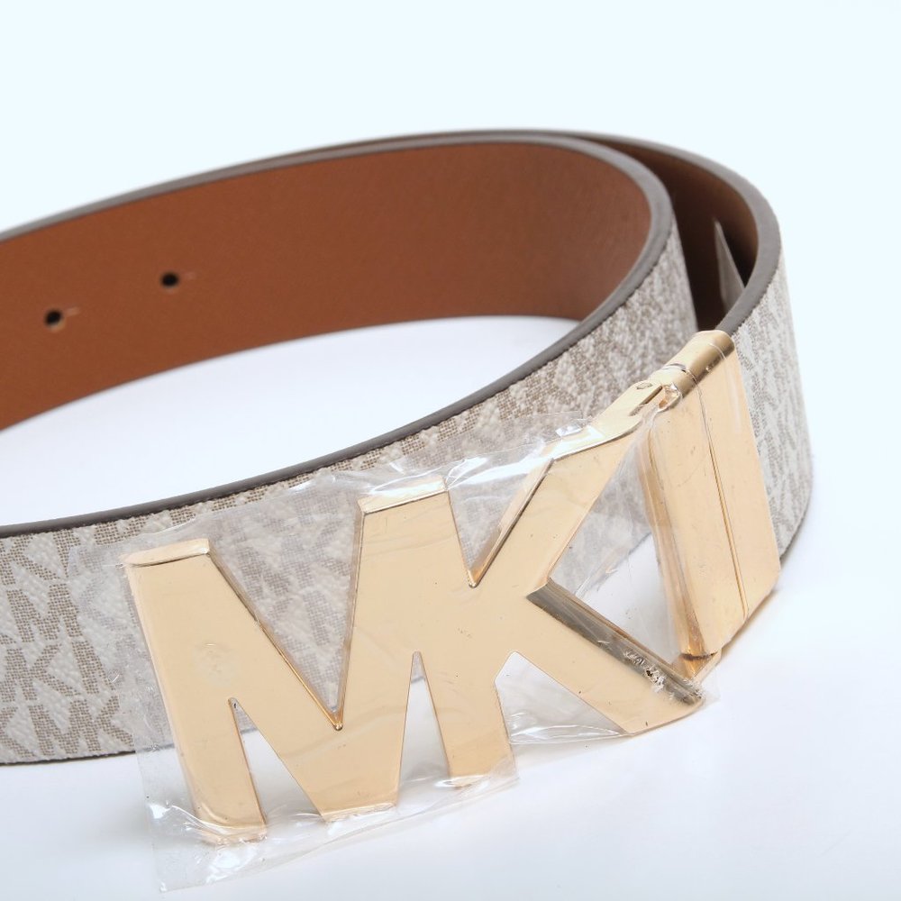 NWT Michael Kors Twist Reversible Belt Medium - Picture 2 of 7